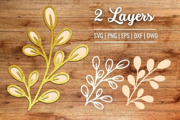 3D Paper Leaf: Elevating Digital Craft with Versatile SVG Assets