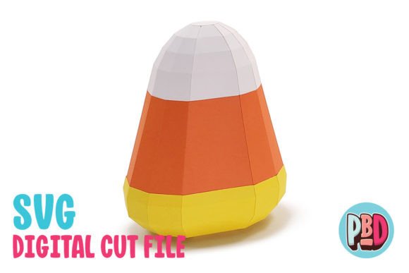 Bringing Autumn Charm Home with the Candy Corn 3D Papercraft