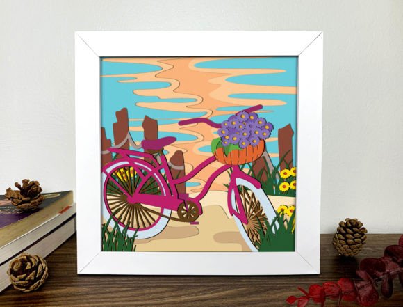 Creating Depth and Emotion: A Guide to the Romantic Summer Shadow Box 3D Svg