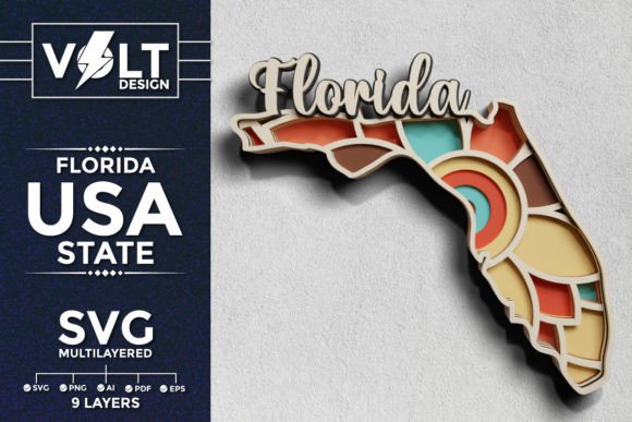 Evaluating the Florida USA State 3d SVG Paper Cut for Precision Crafting Projects
