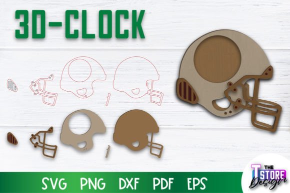 Transforming Digital Designs into Tactile Timepieces: The Ultimate Guide to the 3D Clock SVG Laser Cut File CNC File